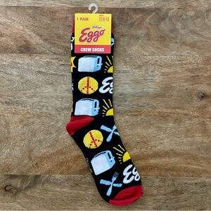 5/$20 NEW Adult Eggo Waffles Socks